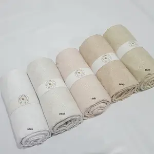 Dobby Dobi Dolby Viscose Katun Kain Batik Polos Kategori Warna Putih Baju Seragam Bridesmaid Couple Sarimbit