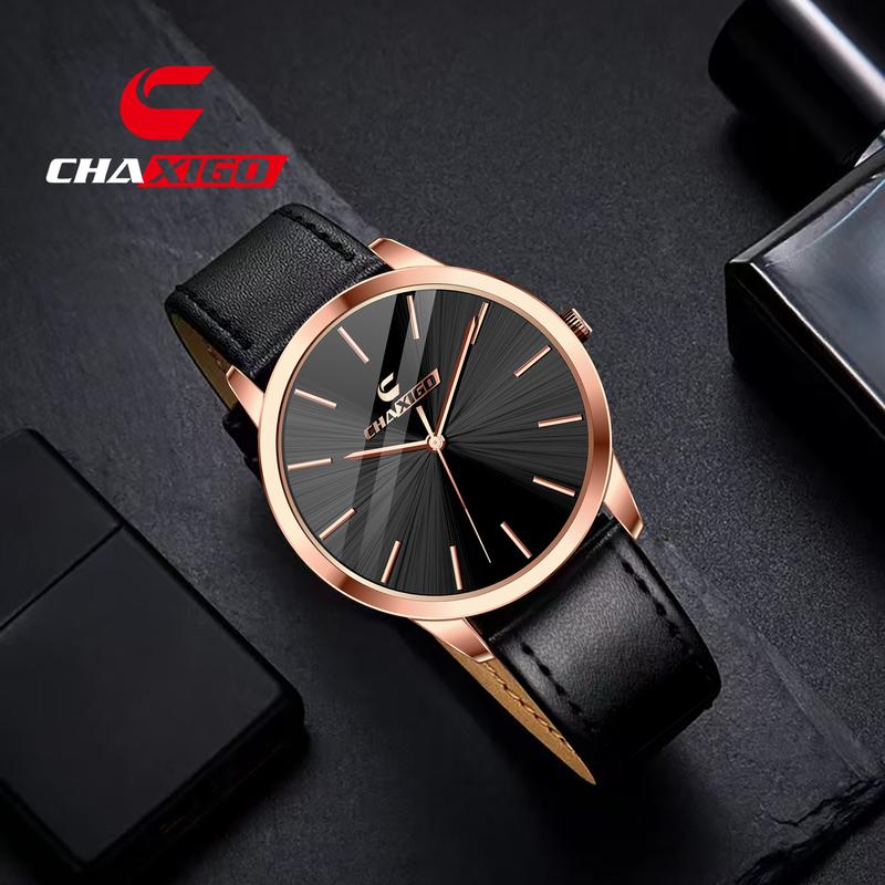 Đồng hồ nam Chaxigo chống nước phát sáng kiểu dáng doanh nhân có lịch ngày đồng…