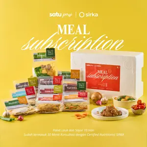 Satu Porsi 10 Days Meal Subscription | Frozen Food Ready Meal