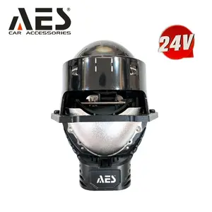 Biled Projector 24 Volt AES 3 inch  UX-1 Gen 2 Bluelens 130 Watt Sepasang UX1 Version 2 24 Voltase