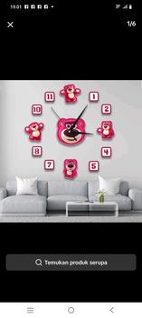 Product Review of [PROMO] Jam Dinding Jumbo Karakter Lucu Kartun Hiasan Dinding Unik Anak from l**a 2