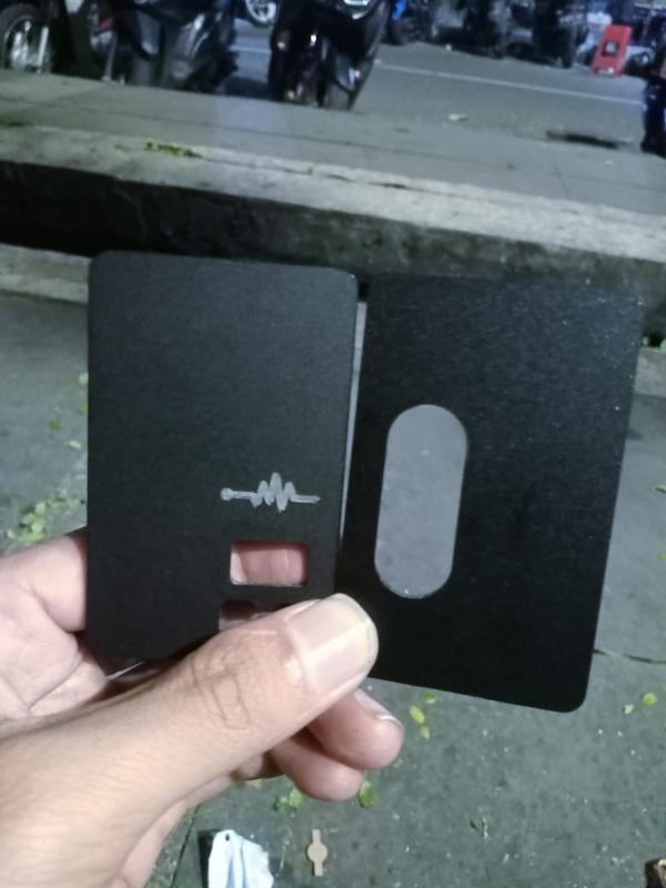 Kit Backdoor Pulse V2 Panel Akrilik - Depan & Belakang - Magnet - Pilihan Warna Bening, Hitam Doff, dan Hitam Transparan 8