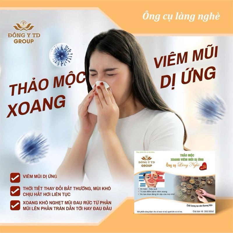 Tinh chất sirum xoang kết hợp viên uống xịt mũi