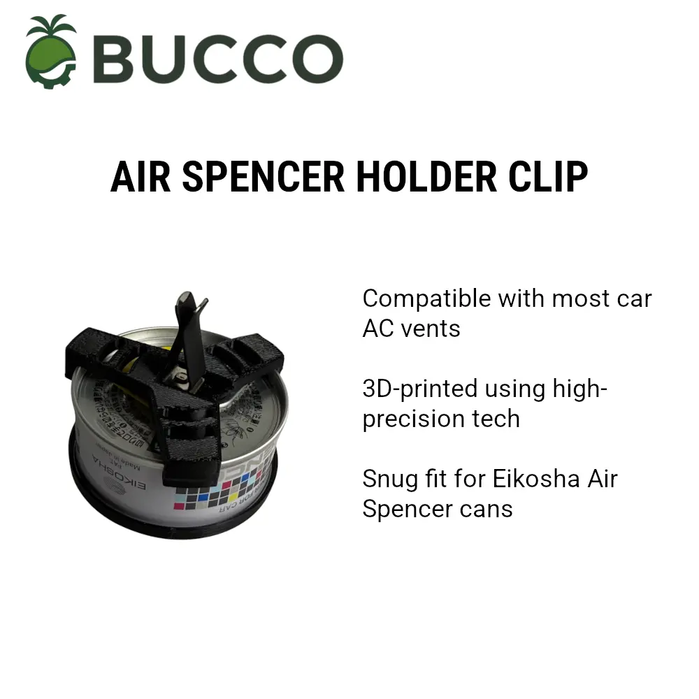 BUCCO Air Spencer Eikosha Car Holder Vent Clip – for Car Vent AC Mount Holder for Cantule Scents