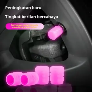 B Tutup pintu kendaraan listrik sepeda motor truk ban penutup inti katup reflektif super terang