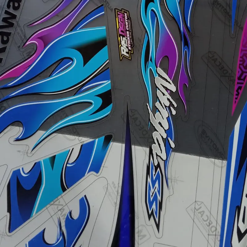 Striping Ninja SS Api Transparan - Striping Ninja SS/R Transparan 0