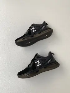 ELZED SHOES BLACK LOGO WHITE