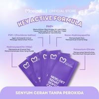 Gambar Moeloet Trial Sachet Whitening Purple Strip | Cerah tanpa Peroksida dari Moeloet Kota Bandung 5 Tokopedia