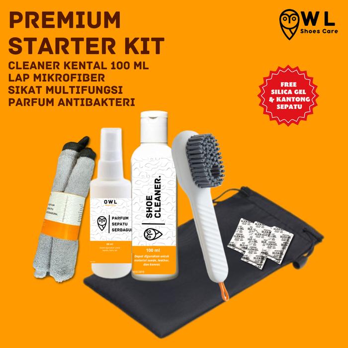 Promo Paket Pembersih Sepatu Premium Shoe Cleaner Kental Parfum Sepatu ...