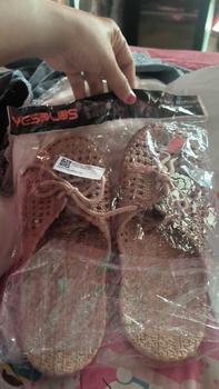 Product Review of [YESPLUS] PY132 Sandal Selop Wanita Flat Jelly Import Fashion Model Tali Rajut Terbaru from u**l 2