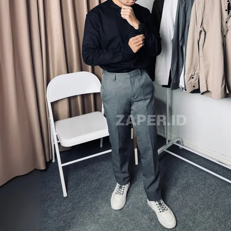celana formal pria slim fit celana kantor slimfit Cotton 1