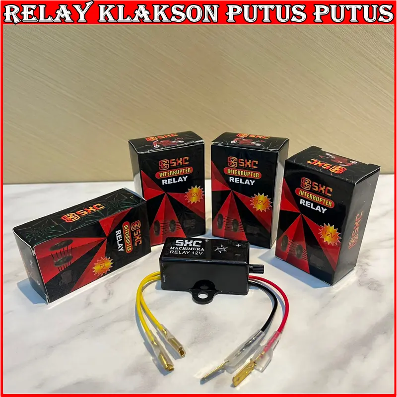 ORIGINAL INTERRUPTERR RELAY KLAKSON | RELAY KLAKSON PUTUS PUTUS RELAY KLAKSON UNIVERSAL 12 VOLT 7
