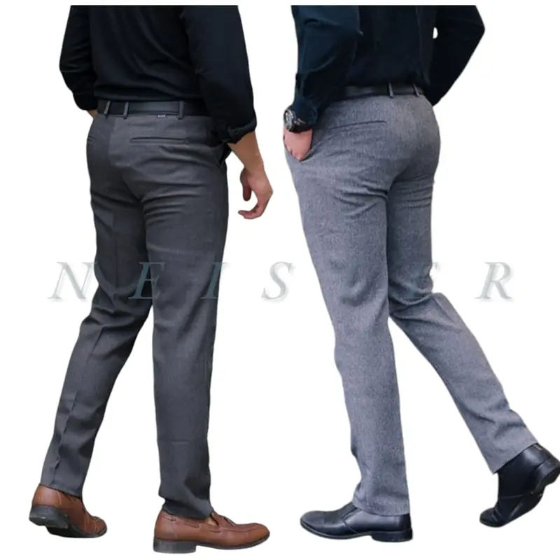 Donzen - Celana Formal Pria Kantor Panjang Kerja Slimfit 3