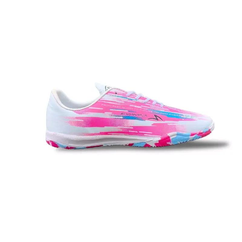 Sepatu Futsal Specs Reborn Meta Putih Ping untuk Cowok dan Cewek 2