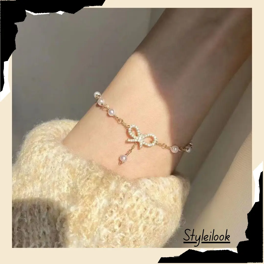 ꕤSTYꕤ FA125  Dengan Bentuk Bintang Dan Bulan Bracelets