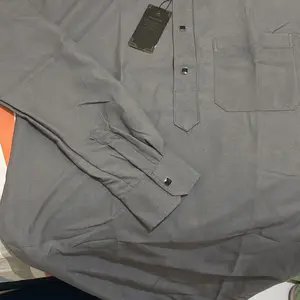 Alkhan Jubah Ziyan Gamis Pria Lengan Manset Premium