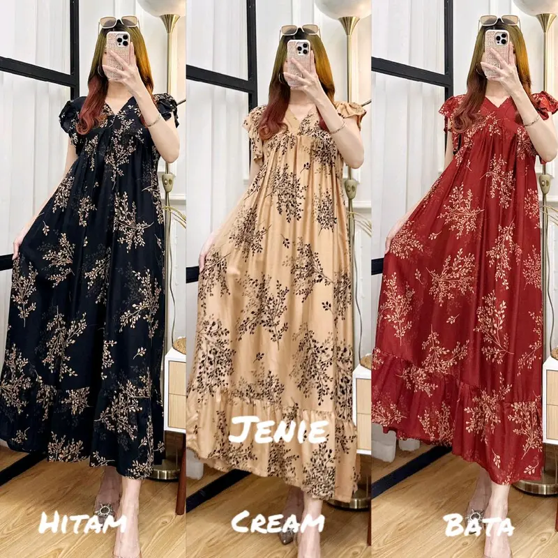 Dress Cantik/Dress kekinian/Homedress viral/Jennie 1
