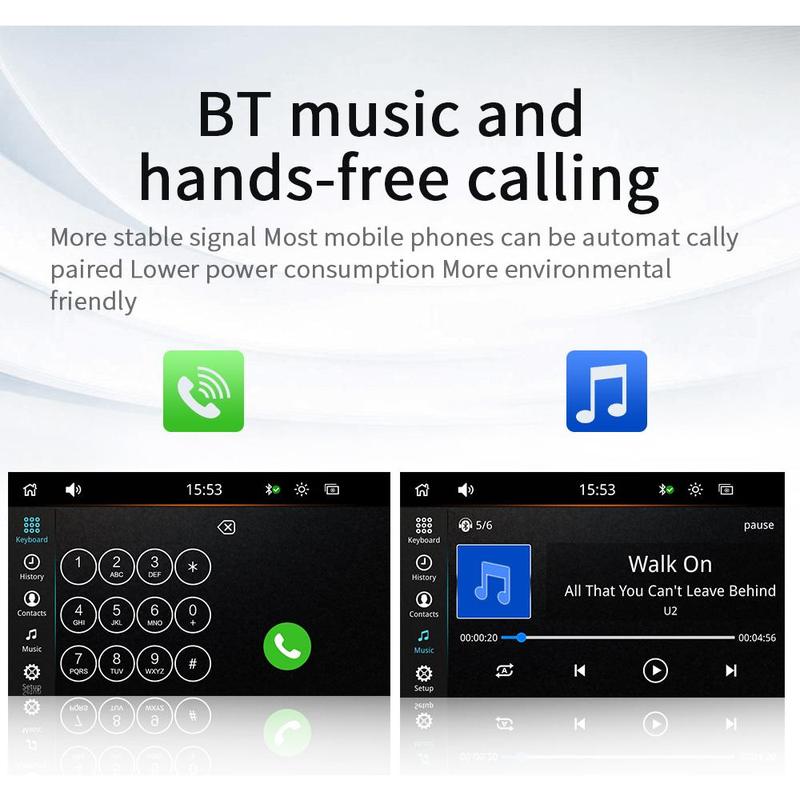 Product Introduction of 7-inch car player mp5 Video player with Wireless CarPlay / Auto 33