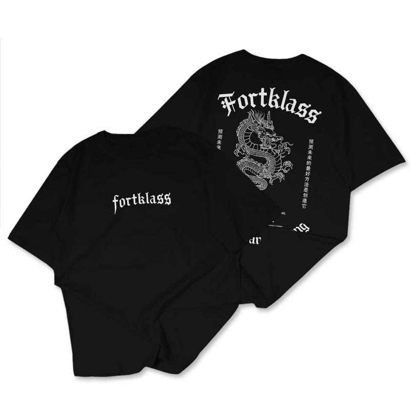 FortKlass Kaos FEARLESS Regular Fit Kaos Sablon 24S 30S Kaos Pria Lengan Pendek Atasan Tshirt Distro 4