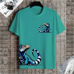 kaos sablon sablon atas bawah iguana bisa cod