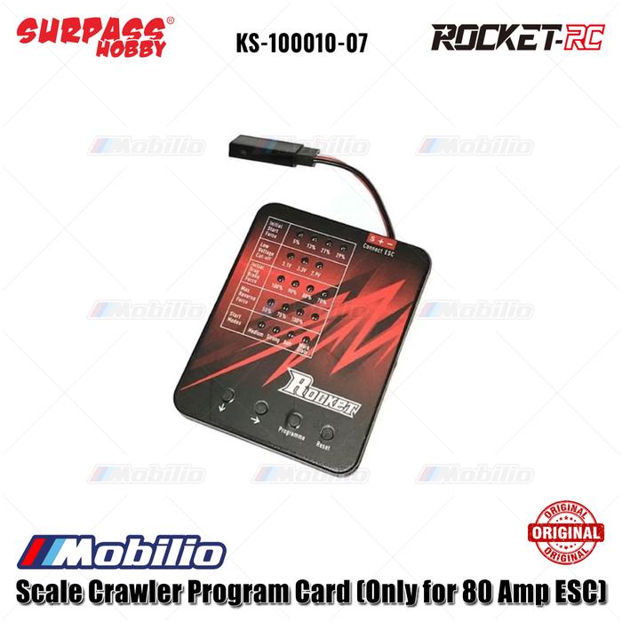 Jual Surpass Hobby Scale Crawler Program Card (Only for 80 Amp ESC) KS ...