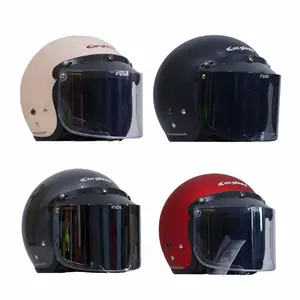 Helm Cargloss CFM 100%Original Kaca Datar Smoke Hitam/Cembung Motorcycle