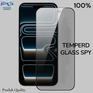 Tempered Glass iphone 16pro-16promax-16-16+ Privacy Anti Intip 9H – Anti Gores Kaca, Full Cover, Anti Spy Screen Protector Layar Lentur temper glas