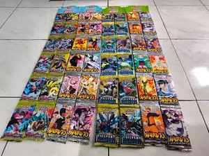 TERMURAH MAINAN ANAK KARTU DG HOLOGRAM KERTAS BATU GUNTING 3 6 12 Sachet Naruto Pokemon Mengurangi Kecanduan Gadget Anak