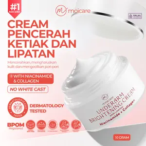 Moicare Brightening Underarm Pencerah Ketiak With Niacinamide & Collagen Mencerahkan, Perawatan Tubuh,  Memutihkan Leher, Selangkangan