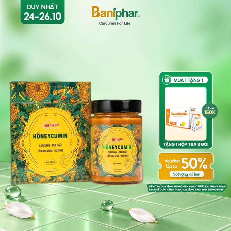 Thực phẩm HoneyCumin tăng sức đề kháng và miễn dịch 500g/hộp