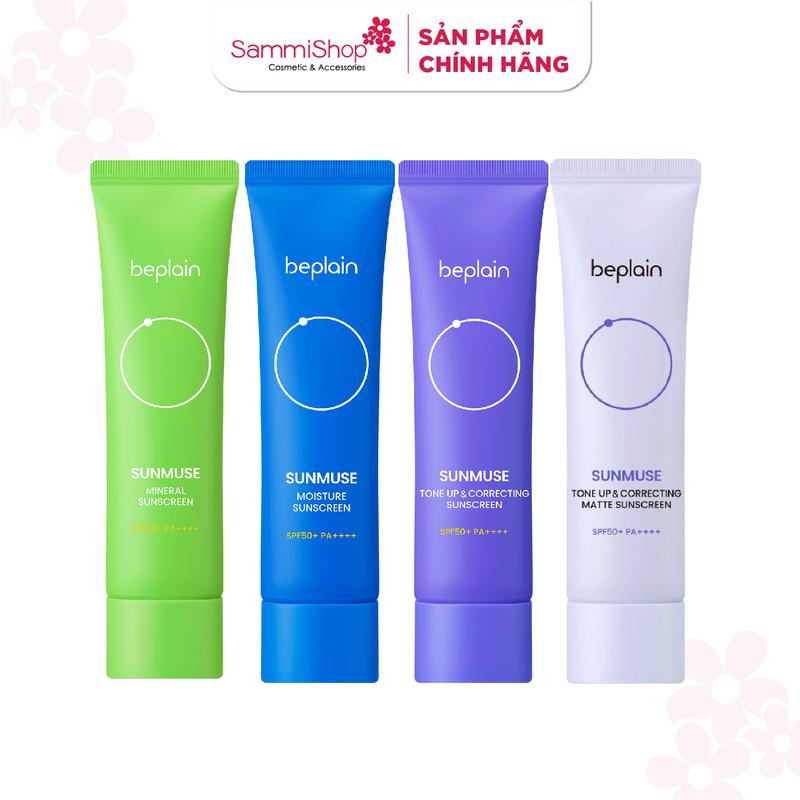 Beplain Kem chống nắng Sunmuse 50ml (4 màu)