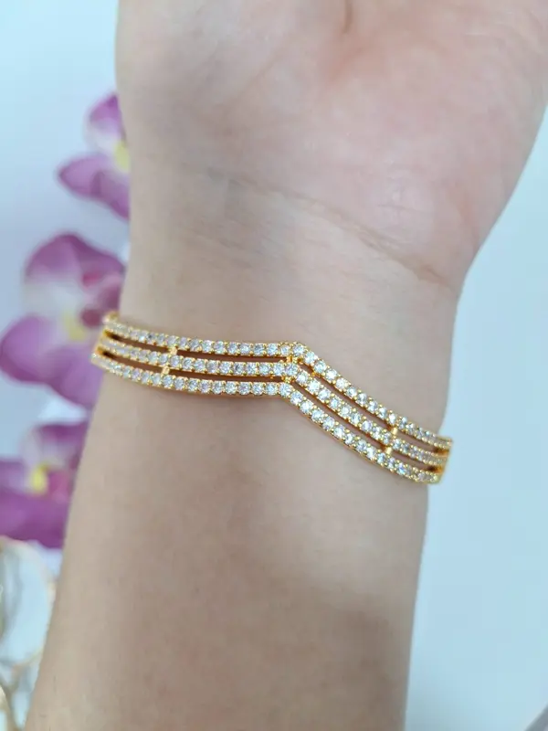 Gelang Bangle Xuping Full Mata Motif Premium 2