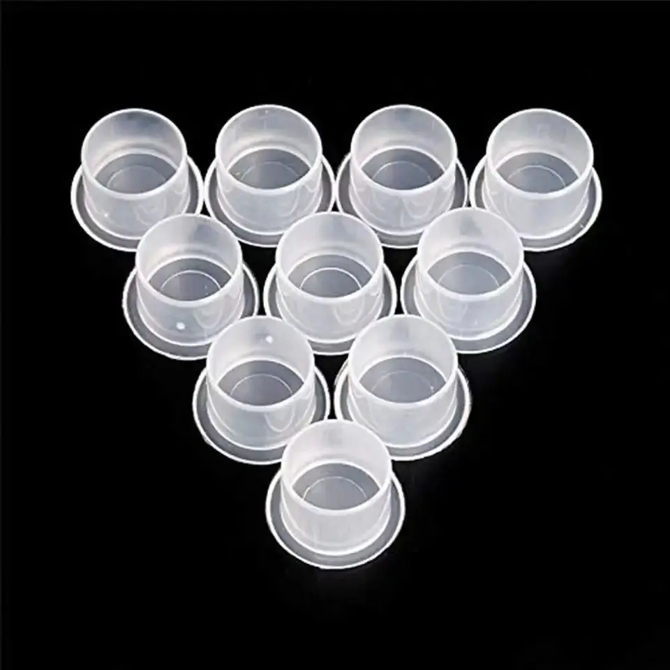 Tattoo color cup with base disposable brow tattoo body Color cup Tattoo cups Paint cup