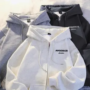 ‌Zipper Hoodie Jumper Sweater Unisex Soft Cotton - Trendy & Nyaman Casual Oversize Switter Kere Jaket Untak Pria dan Wanita Kekinian Hoodie Distro terlaris Suwiter Remaja Resleting Katun Hoodies Fleece