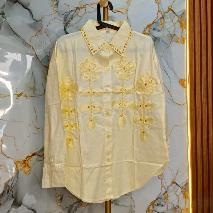 Safriani lhokseumawe Atasan wanita kekinian free size quality premium lengan panjang bahan katun Baju Casual 4