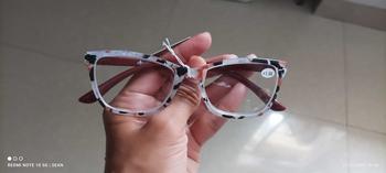Product Review of Kacamata Baca Kacamata Plus Frame Kotak Leopard Putih ZZ455D-T Lensa Free Box dan Kain Lap from N**p 1