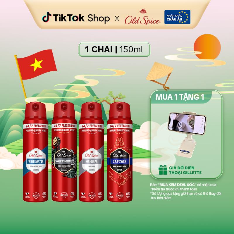 Xịt khử mùi toàn thân Old Spice Body Spray 150ml