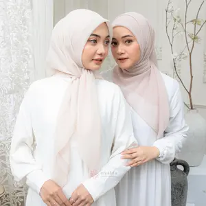 Square Hijab Paris Japan Chesa Segiempat Muslim Nyaman Lembut Hijab Basic Paris Japan Original Hijab Merah Putih Segi Empat