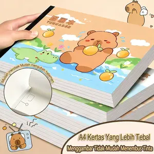 A4 Buku Children Coloring Book Menggambar Anak Buku Lembar Buku Lukisan Orang Cantik