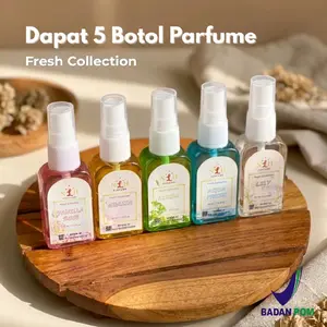 NLH PARFUM DAPAT 5 BOTOL 30ml Aroma Segar dan Tahan Lama Cocok untuk Pria dan wanita