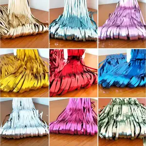 Tirai Foil Glossy Glitter Matte Doff Backdrop Pesta
