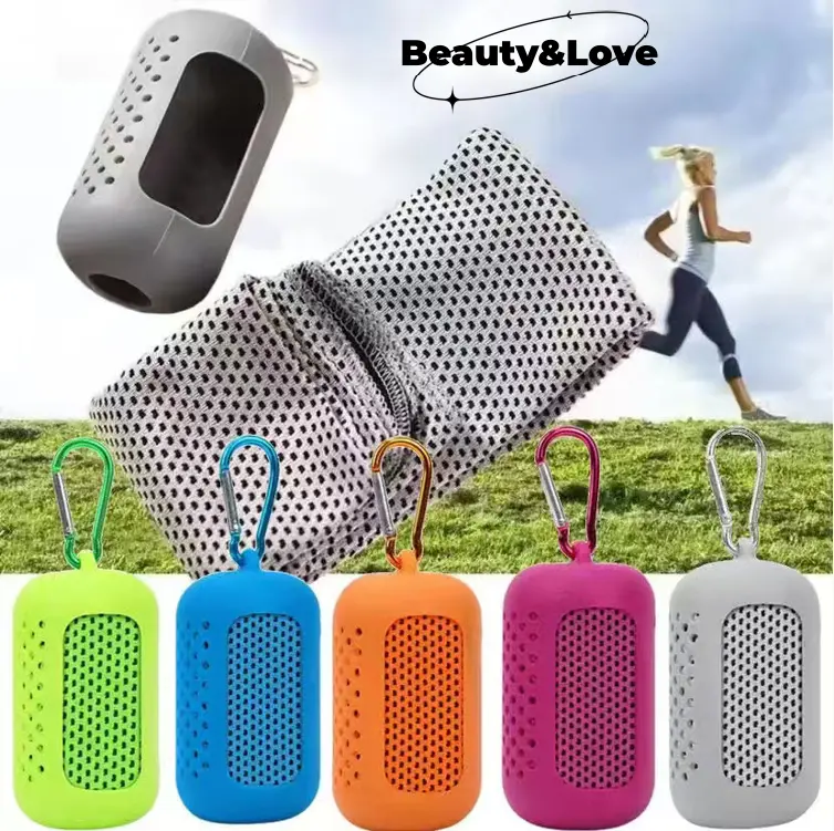 Quick Dry Towel Handuk Olahraga Dingin Microfiber Magic Cool Towel Handuk Olahraga Leher Handuk Gym Sport Towel Handuk (H356)