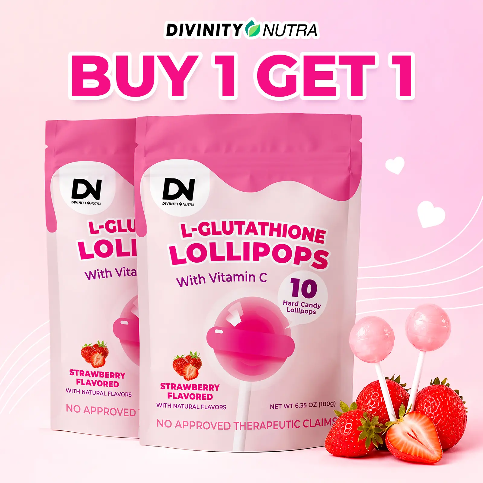 nutra white glutathione whitening bar reviews Serum 20PCS Divinity Nutra L-Glutathione Lollipops