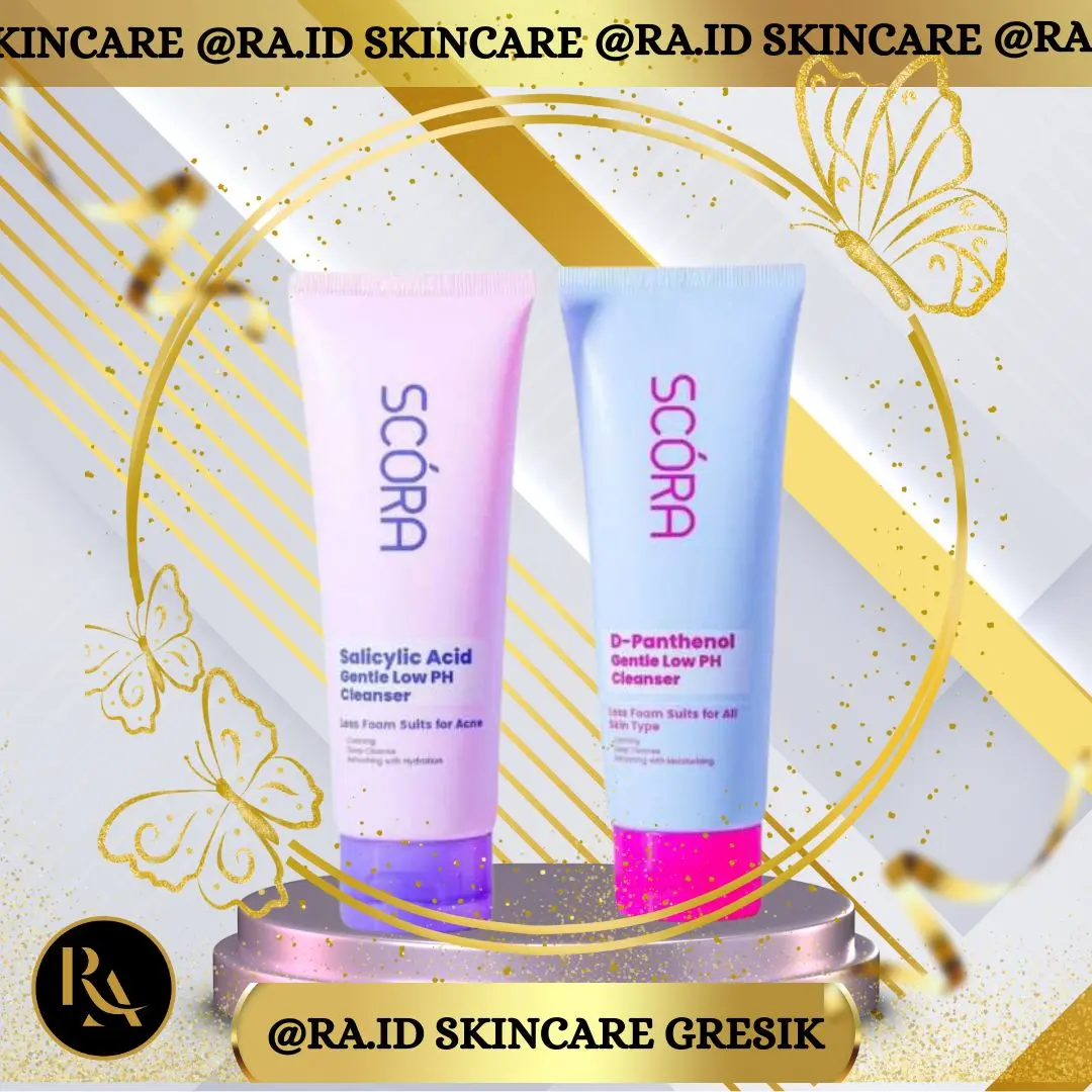 SCORA Facial Wash - Cleansing untuk Muka Oily, Komedo dan Berjerawat
