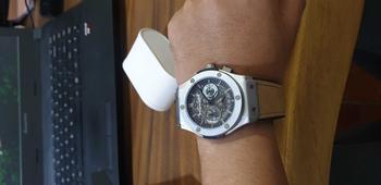 Product Review of PAD HENER LEXICON Jam Tangan Unisex Analog Original Water Resistant Tali Kulit Keren Luxury Chronograph Quartz Calendar Jam Tangan Cowok Sport COD + Kotak Eksklusif from N**d 1