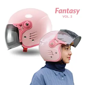 HELM WANITA 2026 HIJAB SNI BIPPLAST FANTASY V2 HELEM BOGO CEWEK KEREN TERBARU