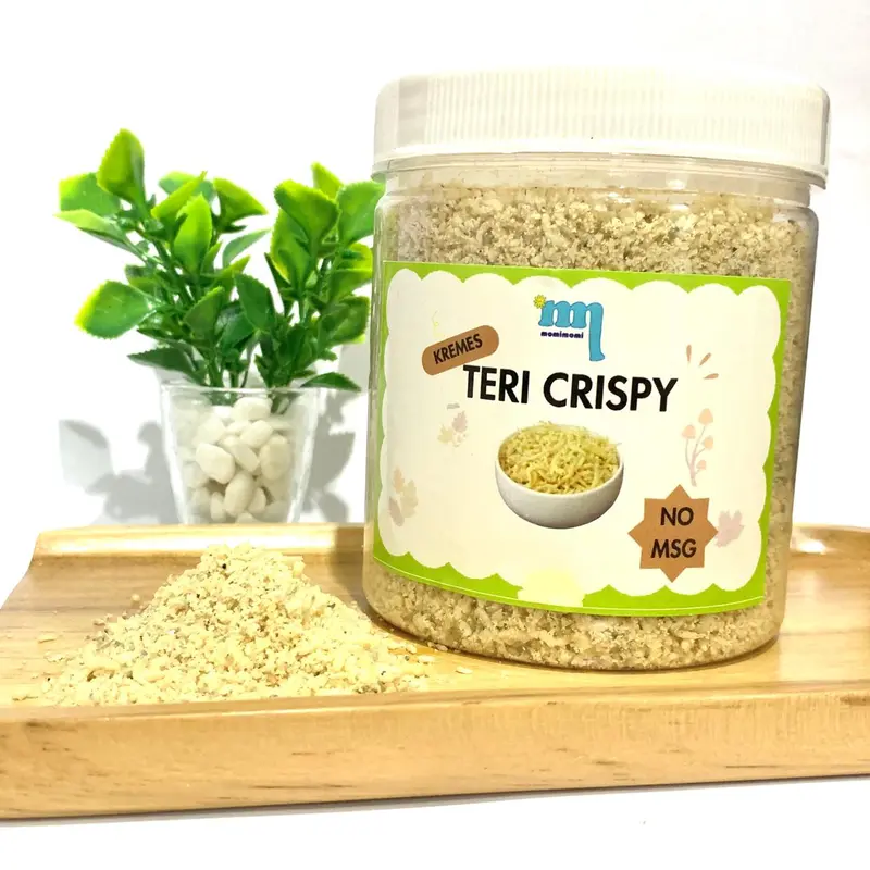 Teri Krispy Non MSG Kemasan Toples Besar - Teri Crispy Mpasi 4