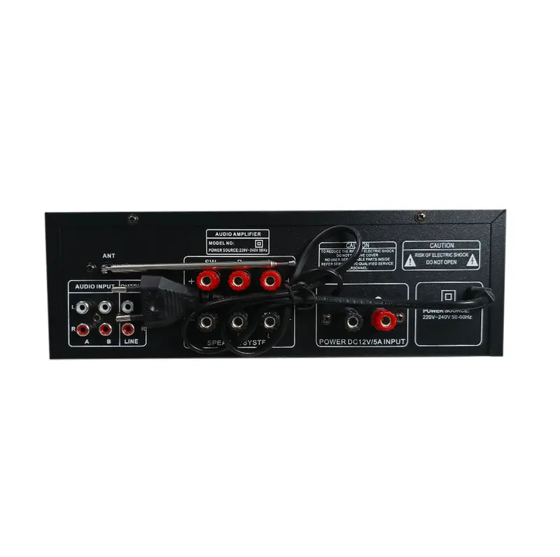 SHADE Amplifier Power Bluetooth AV/MP 326BT Speaker Full Bass Subwoofer Stereo Karaoke FM Shade EQ Ampli Colokan 5
