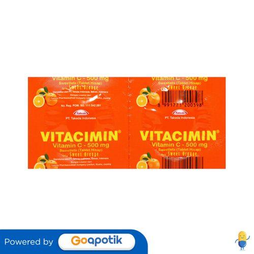 Gambar VITACIMIN ORANGE STRIP 2 TABLET dari Apotek Sapphire Farma By GoA Kota Bekasi Tokopedia