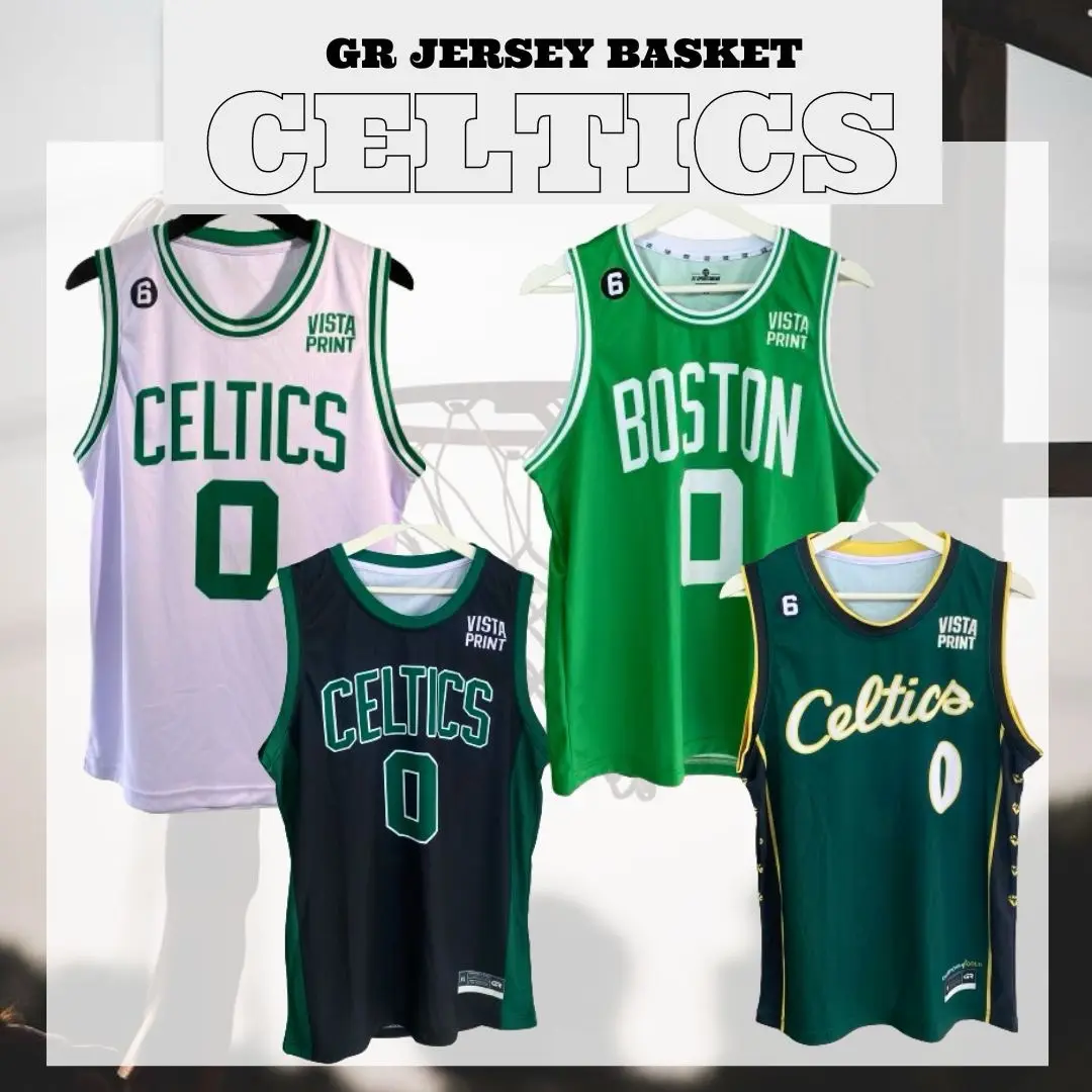 JERSEY BASKET BOSTON CELTICS 0 JAY TATUM SWINGMAN KAOS BASKET KEREN
